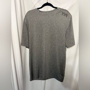TYR Gray Short Sleeve Tee Sun Defense Shirt